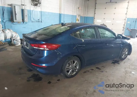 2018 Hyundai Elantra Sel from USA, damaged, VIN 5NPD84LF7JH244251